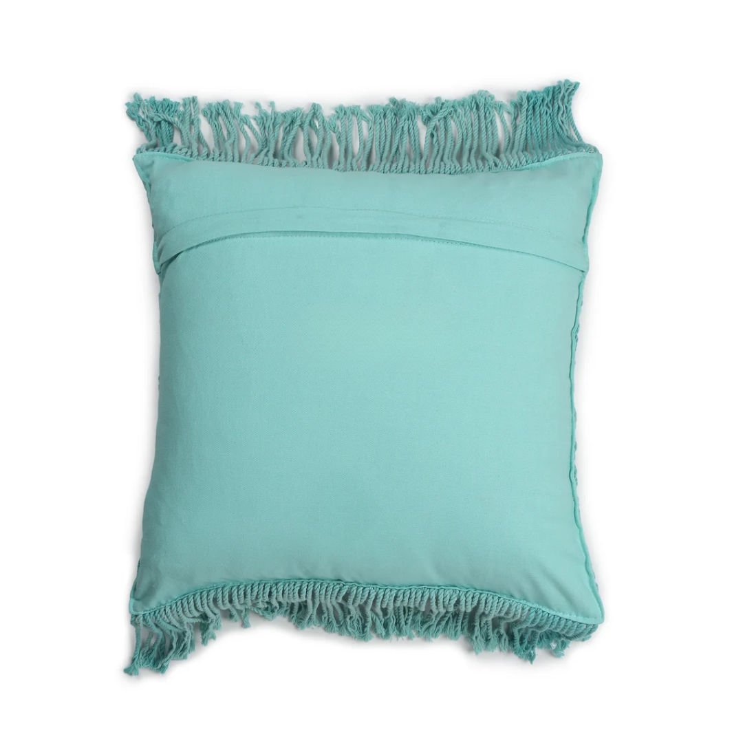 Organic Macrame Cushion Sleeve